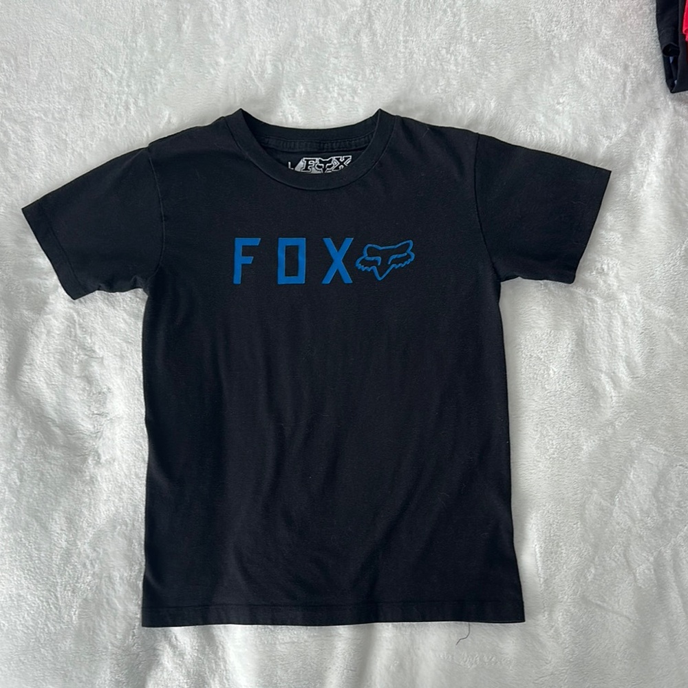 Fox Black and Blue Short Sleeve Tee